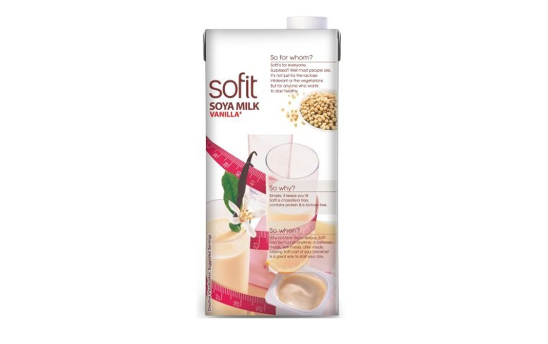 Sofit Soya Milk Vanilla    Tetra Pack  1 kilogram